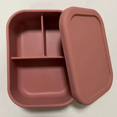 418g Leckdicht Kinder-Schule Silikon Lunchbox mit Deckel Öko-freundlich und leicht zu reinigen