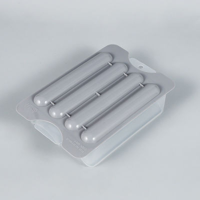 BPA-freie Plastik-Hot Dog Cooker-Dampfer mit individueller Farbe und Side Dish-Abteil