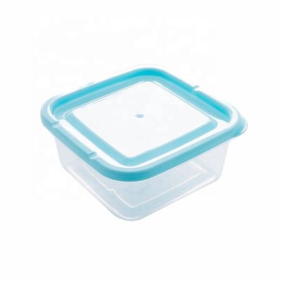 Platzsparende Mini-Plastik-Lebensmittelbehälter für Kühlschrank und Mikrowelle