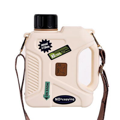 Gymnastik-Sport Plastik-Wasserflasche mit Gurt Großkapazität 1200ml 1600ml Direkttrinken