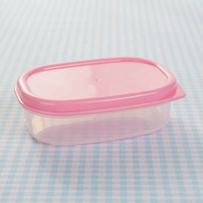Lebensmittellagerlösung Rechteckiger transparenter BPA-freier Kühlschrankorganisierer aus Kunststoff