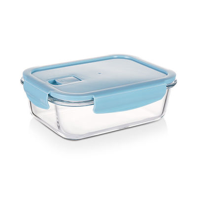 Luftdichtes Glas für Erwachsene Verpackungen zur Zubereitung von Mahlzeiten Mikrowellensicherung Glas Lunchbox mit Deckel