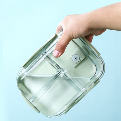 Luftdichtes Glas für Erwachsene Verpackungen zur Zubereitung von Mahlzeiten Mikrowellensicherung Glas Lunchbox mit Deckel