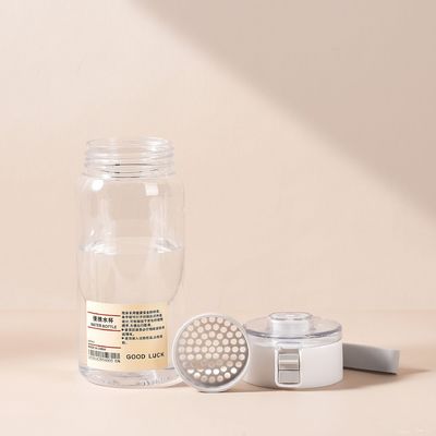 Anwendbar für Erwachsene Durchsichtige Plastikflasche mit individuellem Material