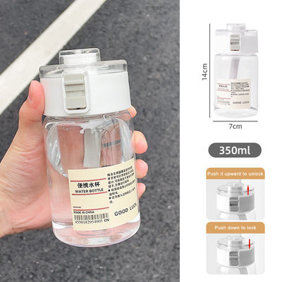 Anwendbar für Erwachsene Durchsichtige Plastikflasche mit individuellem Material