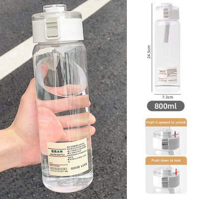 Anwendbar für Erwachsene Durchsichtige Plastikflasche mit individuellem Material