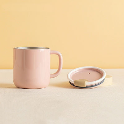 Kaffeemügel Büro Tischtop Teetasse Geburtstagsgeschenk 420ml mit Deckel Wärmeschutz