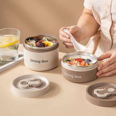 Maßgeschneiderte, umweltfreundliche, aus Edelstahl isolierte Lunchbox aus Kunststoff für Kinder