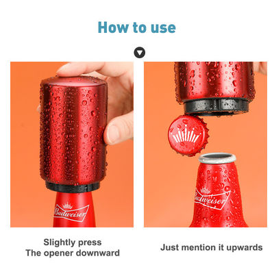 Automatischer Bieröffner aus Edelstahl ohne Kappenbeschädigung und Material