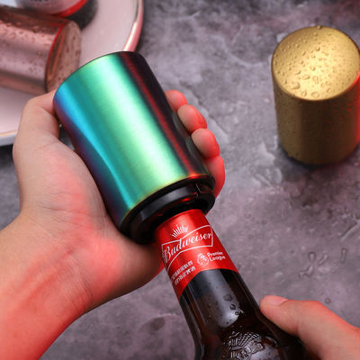 Automatischer Bieröffner aus Edelstahl ohne Kappenbeschädigung und Material