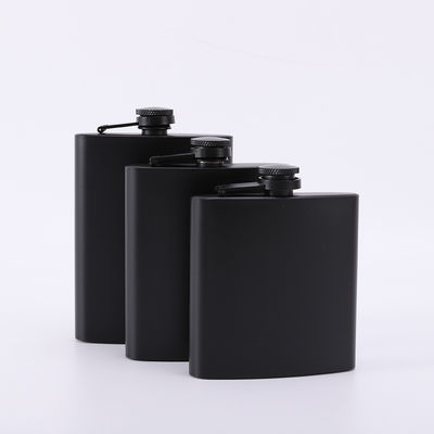 Portable Edelstahl Camping Hip Flasche undicht Whisky Geschenk Set für Outdoor-Spaß