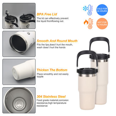 20oz 304 Edelstahl Portable Car Cup und Reisefreundlich mit Vakuumdämmung