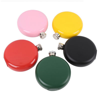 5oz Runde Edelstahl Hüftflasche Geschenke perfektioniert mit runden Form
