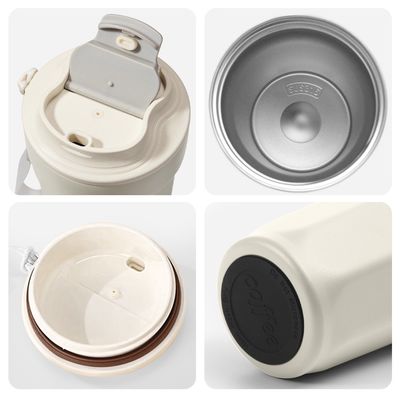 Edelstahl Kaffeetasse für moderne Autos mit Vakuumdämmung