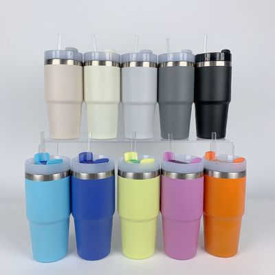Wärmedämmung 14oz Kinderbecher mit Stroh BPA frei Doppelwand Edelstahl Tumbler