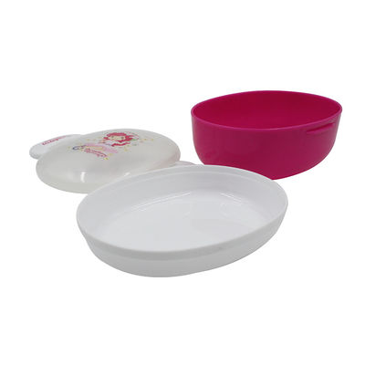 Plastik-Bento-Box Mittagspause mit Schloss für Kinder Heizbares Feature Europa-Stil