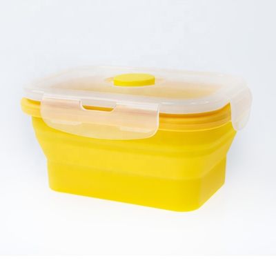 Highly Customized Safe Mikrowelle Umweltschonende Schule Silikon Mittagessen Bento Box