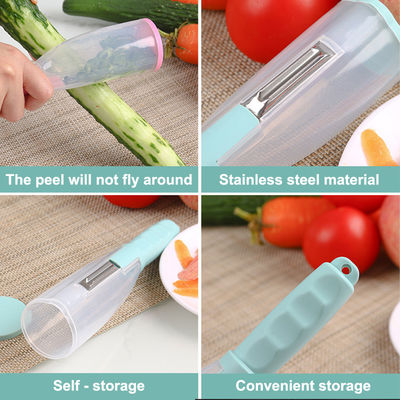 Peeler Zesters Portable Storable Tool für nachhaltige Obst- und Gemüseherstellung