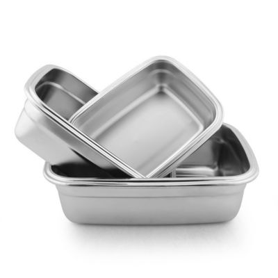 Nicht-giftig 304 Edelstahl Lunchbox Nahrungsmittelsäurebeständig Geruchlos und geschmacklos