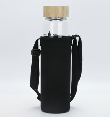 TOUR Outdoor-Aktivitäten Glas-Tumbler-Tupfen mit 700ml / 1000ml Kapazität und Zeit Skala