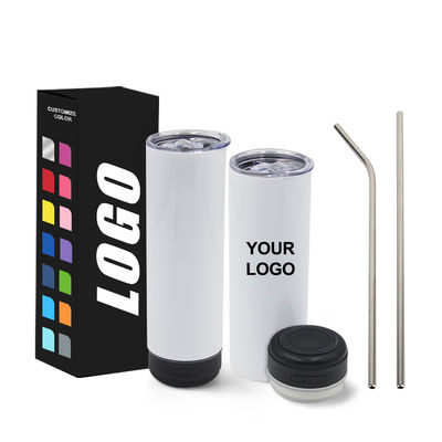 20oz Kapazität Musiklautsprecher Tumbler American Style Design mit abnehmbarem LED-Licht
