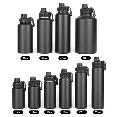 32oz/64oz Vakuum Flasche Wasserflasche für direktes Trinken bei Sport GYM Edelstahl