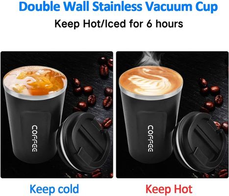 Edelstahl-Reisemug 510 ml Isolierter Kaffeespritz-Staubsauger für Geschenke