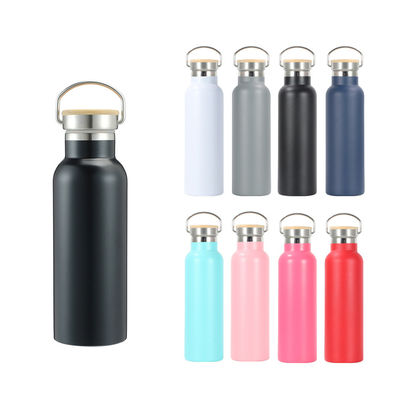 500 ml/750 ml Vakuum isolierte Getränkeflaschen mit nachhaltigem Doppelwand-Edelstahl