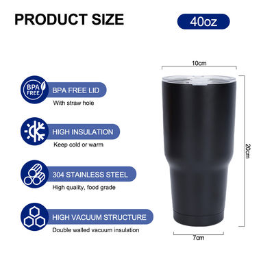 Custom Edelstahl 30oz Kaffee-Auto-Tasse mit Stroh nachhaltige und stilvolle Wahl