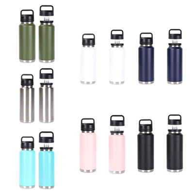 Edelstahl 26oz Wasserflasche Großkapazität 36oz Doppelwand Portable 18oz Flaschen