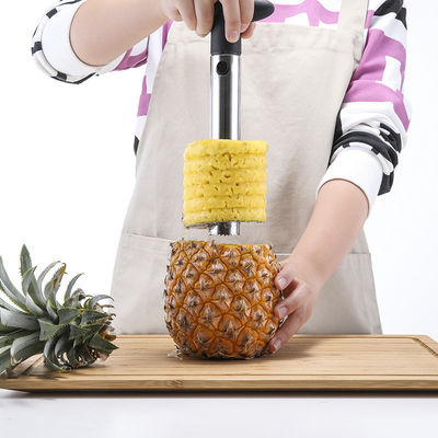 Edelstahl 304 Ananas Corer Slicer Schnelle Küchengadget für einfache Kernentfernung
