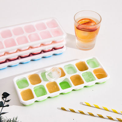 Stackbare Eisbecher mit abnehmbarem, verschüttungsbeständigem Deckel, BPA-frei und aus Silikonmaterial