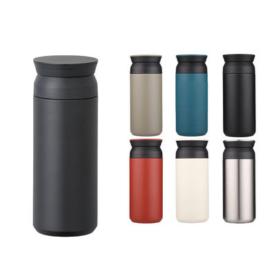 350 ml 500 ml Doppelwand-Reise-Kaffee-Tumbler mit Grip-Beschichtung Vakuumisoliert