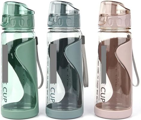 PLASTIC Flip Top 570ml Sportflaschen für Erwachsene