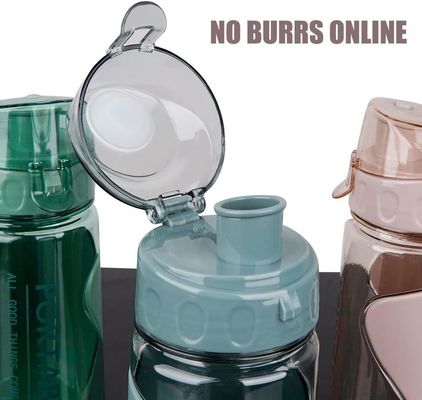 PLASTIC Flip Top 570ml Sportflaschen für Erwachsene