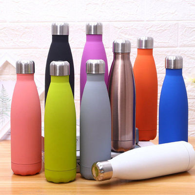 Sport Isolierte Edelstahl Wasserflasche mit benutzerdefiniertem Logo und Korrosionsschutzbeschichtung