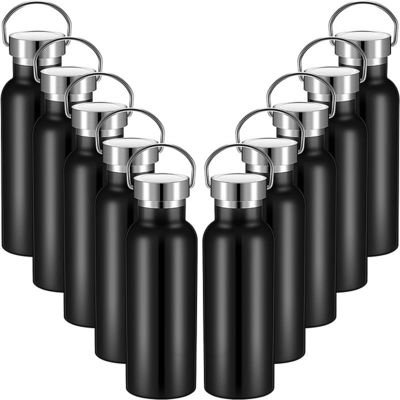 Wärmedämmung aus Edelstahl Vakuum-Sport-Wasserflasche mit Handgriff und mit Deckel