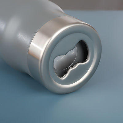 Minimalistischer Stil 14oz Edelstahl Doppelwand Vakuum Isolierte Bierkanne Kühlgerät mit Flaschenöffner