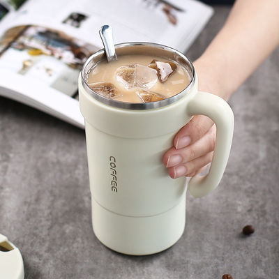 Maßgeschneiderte Doppelwand aus Edelstahl Isolierter Vakuum-Tumbler Kaffee-Reisemug für 333g
