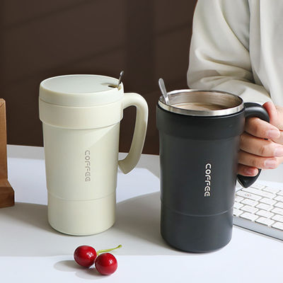 Maßgeschneiderte Doppelwand aus Edelstahl Isolierter Vakuum-Tumbler Kaffee-Reisemug für 333g