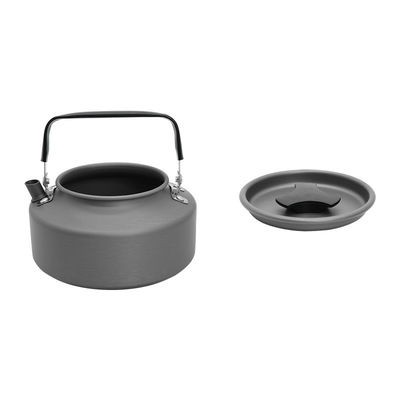 1.1L Portable Camping Teekessel Aluminiumlegierung Wasserkessel für Wandern und Campen