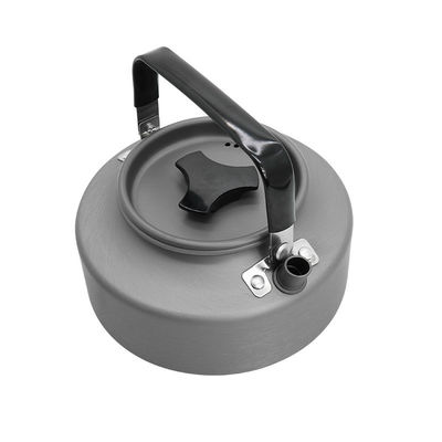 1.1L Portable Camping Teekessel Aluminiumlegierung Wasserkessel für Wandern und Campen