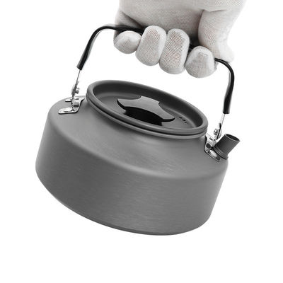 1.1L Portable Camping Teekessel Aluminiumlegierung Wasserkessel für Wandern und Campen