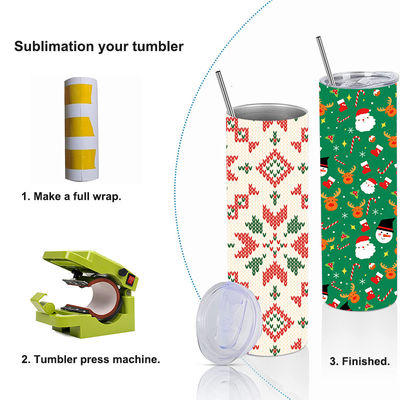 15oz Edelstahl Doppelwand Isolierte Sublimation Tumbler für personalisierte Geschenke