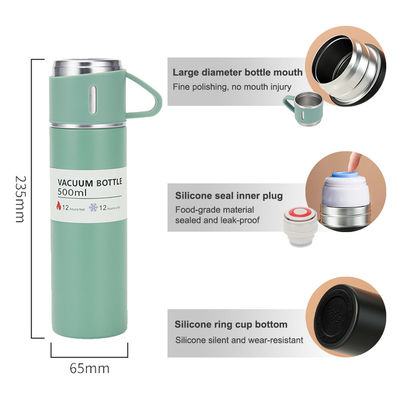 Edelstahl Thermo 17oz Vakuum Isolierte Flasche mit Griff 330g für Erwachsene