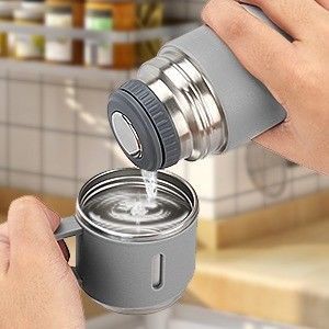 Edelstahl Thermo 17oz Vakuum Isolierte Flasche mit Griff 330g für Erwachsene