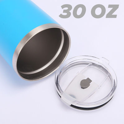 30oz BPA FREE Isolierter Tumbler Edelstahl Vakuumbecher mit Deckel Kunden Logo