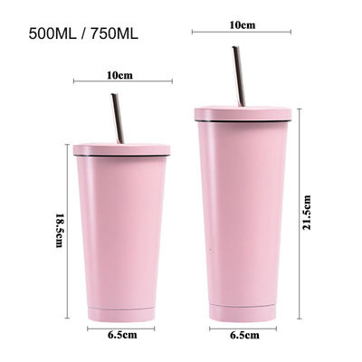 16oz 24oz eigene Kaffeetasse Kaffeetasse Reise Wasser Tasse Doppelwand Edelstahl Tumbler