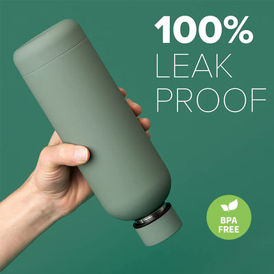Outdoor-Sport muss eine isolierte Edelstahl-Wasserflasche mit undichtem Design haben