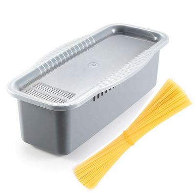 PP-Material BPA-freier Mikrowellenkostkocher mit Portionswerkzeug